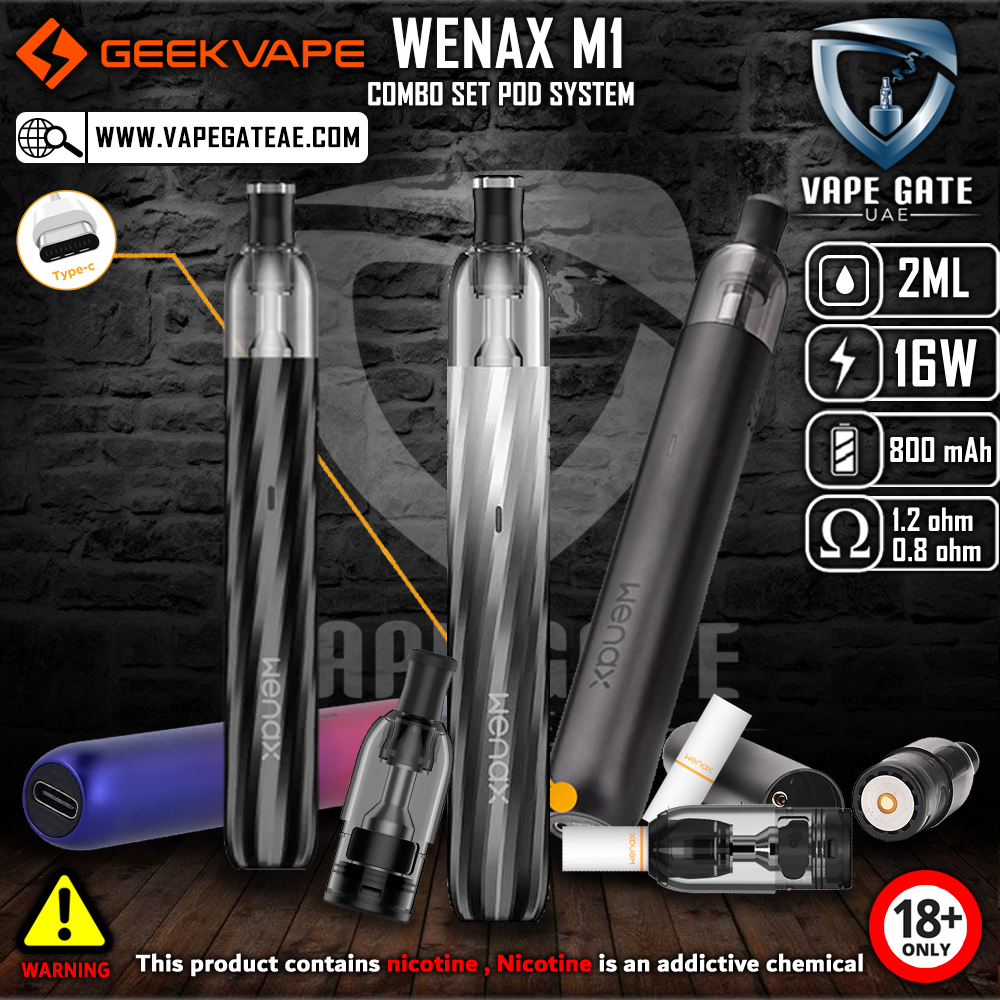 Geekvape Wenax M1 - Pod Mod - Combo Kit - 0.8ohm