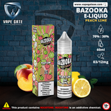 Bazooka Peach LimeE-Liquid in best vape shop in Dubai