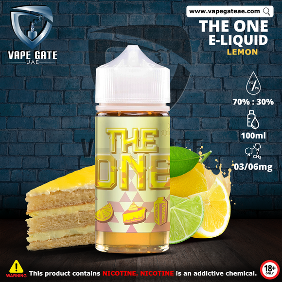 The One Lemon 100ml Eliquid by Beard Vape Co