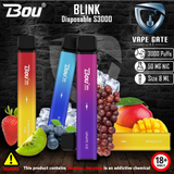Bou Blink Disposable Vape (S3000 Puffs) same day delivery abu dhabi