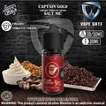 Captain Gold Creamy Tobacco Coffee Saltnic by Joosy World vape al ain