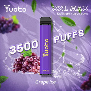 YUOTO XXL Max Disposable Vape 3500 Puffs Best Vape Shop in Dubai