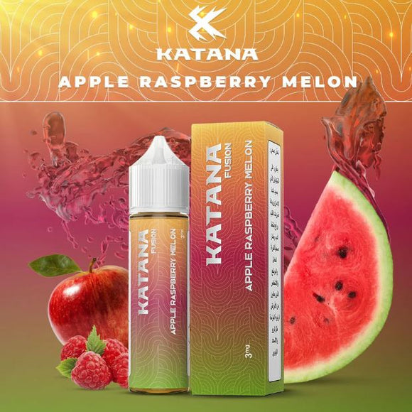 Katana Fusion - Apple Raspberry Melon Eliquid vape delivery offer dubai abu dhabi