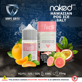 Naked 100 - Hawaiian Pog Ice 30 ml - 20 mg - (UAE Approved) - Salt Nic - UAE - KSA - Abu Dhabi