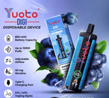 Yuoto Digi 15000 Rechargeable Disposable Vape delivery KSA