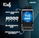 Kief - Amigo Pod Kit Disposable Vape (8000 Puffs) vape free delivery abu dhabi
