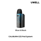 caliburn gz2 pod system blue black vape delivery dubai