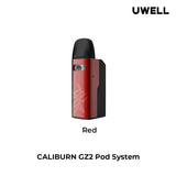 caliburn gz2 pod system red best shop vape in dubai
