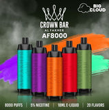 Al Fakher - Crown Bar Disposable Vape (8,000 Puffs) VAPE DELIVERY ABU DHABI