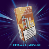 elfbar te6000 puffs disposable vape bluerazz lemonade best vape shop in Dubai