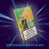 elfbar te6000 puffs disposable vape kiwi passion fruit guava best vape shop in Dubai