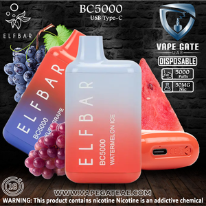 ELF Bar BC5000 Puffs Disposable Pod Device best vape delivery in dubai