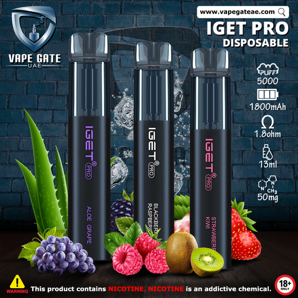 Iget Pro Disposable vape in Sharjah best vape Dubai