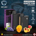 IGNITE – V40 (4000+ Puffs) Disposable Vape ABU DHABI DUBAI KSA