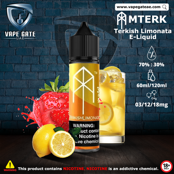 M.terk - Terkish Limonata E Liquid Abudhabi Dubai KSA