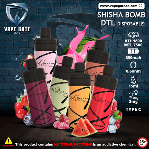 my shisha mini disposable vape Dubai