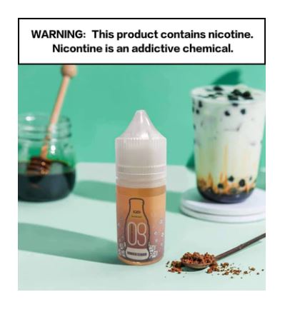 Number 9 Caramel Macchiato - By Number E liquid 30ml Saltnic vape delivery sharjah