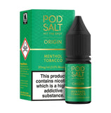 Pod Salt Origin - Menthol Tobacco Saltnic vape price al ain