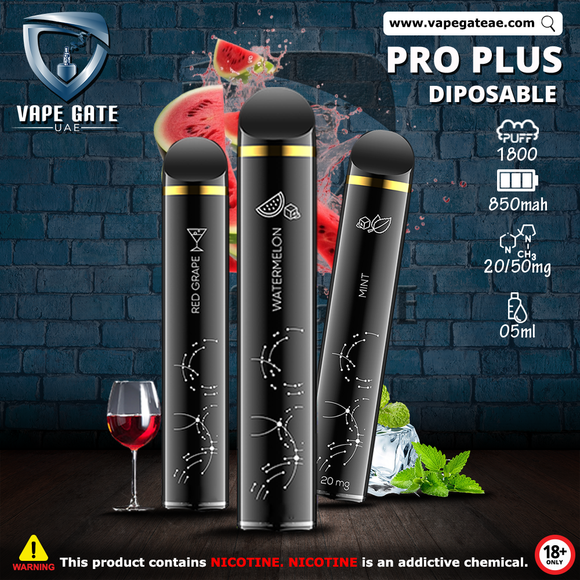 Pro Plus - Swiss Design 1800 Puffs Disposable Vape