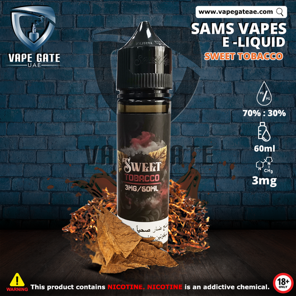 sweet tobacco e-liquids sams vape best vape shop in dubai