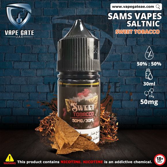 sweet tobacco saltnic sams vape best shop vape in dubai