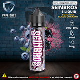 Suicidal Blackcurrant 60ml E Liquid 0mg Nicotine by Seinbros