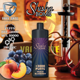 Shisha Bomb Peach Blueberry DTL Disposable vape Dubai
