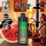 Shisha Bomb Rechargeable Disposables Vape ( +10000 Puffs ) VAPE PRICE DUBAI