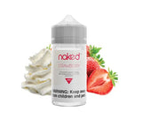 Naked 100 - Strawberry Cream 60ml / 50ml best vape shop in dubai