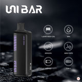 Unibar Rechargeable Disposable Vape (8000 Puffs) VApe delivery abu dhabi