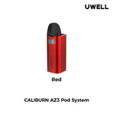uwell caliburn az3 pod system red best shop vape in dubai
