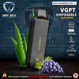 VGPT Disposable Vape aloe grape best vape shop in dubai