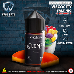 Viscocity Vapor - 14 Elements 30ml the best vape shop in Dubai