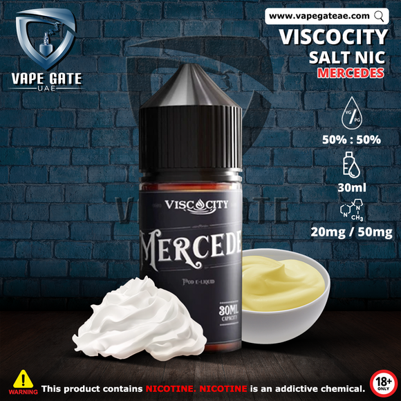 Viscocity Vapor - Mercedes Saltnic 30ml best vape shop in Dubai