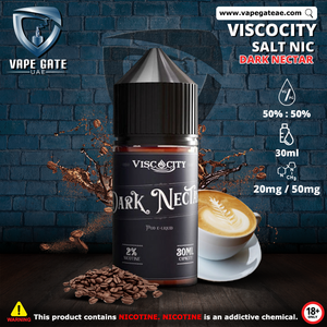 Viscocity Vapor - Dark Nectar Saltnic 30ml  best shop vape in Dubai
