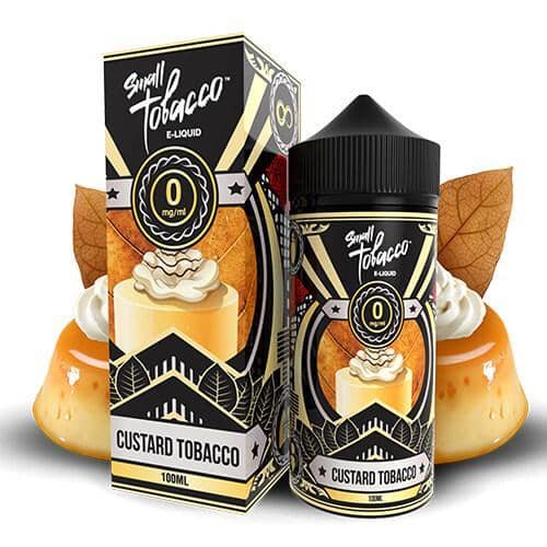 Custard Tobacco 100ml E juice by Small - 3 mg - E-LIQUIDS - UAE - KSA - Abu Dhabi - Dubai - RAK 1