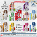 Smooth 2000 – Disposable (20MG - 2000 MTL & DTL Puffs) Abudhabi - KSA - Oman - Jordan - Egypt