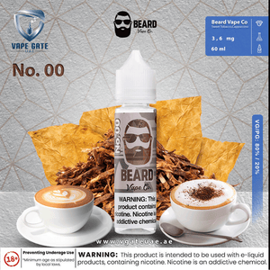 No. 00 - Beard Vape Co - E-LIQUIDS - UAE - KSA - Abu Dhabi - Dubai - RAK 1