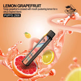 TUGBOAT XXL VAPE DISPOSABLE PODS (2500 Puffs) - Lemon Grapefruit - Pods - UAE - KSA - Abu Dhabi - 