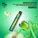 TUGBOAT XXL VAPE DISPOSABLE PODS (2500 Puffs) - Green Apple - Pods - UAE - KSA - Abu Dhabi - Dubai -
