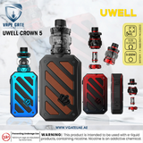 Uwell Crown 5 Box Mod Kit Abudhabi KSA Oman