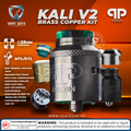 QP Design – Kali v2 RDA/RSA Brass Copper Kit - Coils & Tanks - UAE - KSA - Abu Dhabi - Dubai - RAK 1