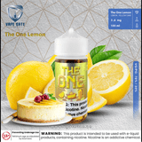 The One Lemon 100ml Eliquid by Beard Vape Co Ruwais Abu Dhabi Dubai UAE