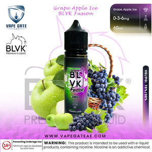 Grape Apple Ice - BLVK Fusion Abudhabi Dubai KSA