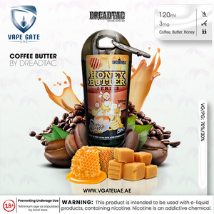 HONEY BUTTER SERIES - COFFEE BUTTER BY DREADTAC Abudhabi Dubai KSA