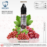 Smooth 500 Salt - Red Grape 30ml Abudhabi Dubai KSA\