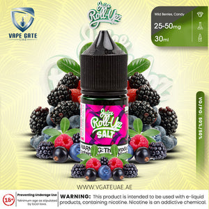 Wild Berry Punch Saltnic - Juice Roll Upz abudhabi KSA Oman Egypt Jordan