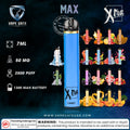 Xtra MAX Disposable Vape Pod - 2500 Puffs - BLUEBERRY CHERRY CRANBERRY - Pods - UAE - KSA - Abu