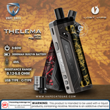 Thelema 80W Pod Mod Kit - by Lost Vape - Black/Grain Leather - Kits - UAE - KSA - Abu Dhabi - Dubai
