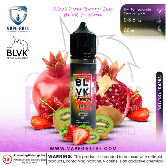 Kiwi Pom Berry Ice - BLVK Fusion ABudhabi Dubai KSA